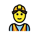 Man Construction Worker SVG Icon
